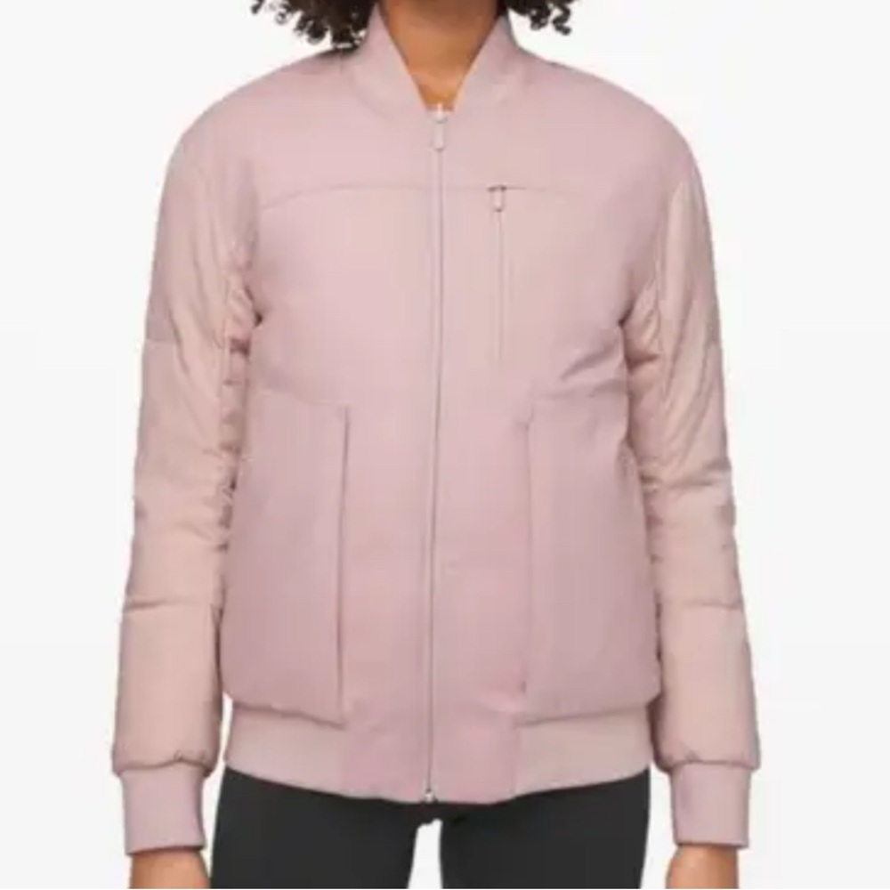 EUC Lululemon reversible winter bomber jacket worn <5 x